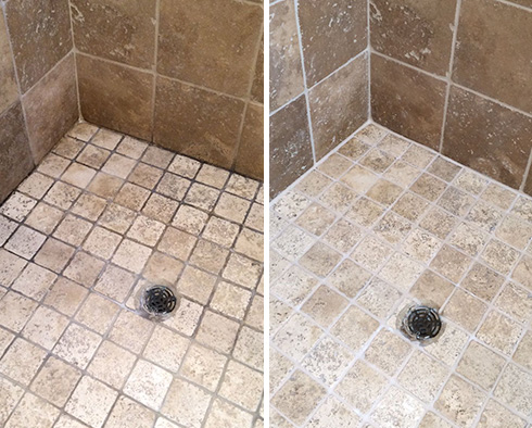 Shower Restored by Our Tile and Grout Cleaners in Lawrence, NY